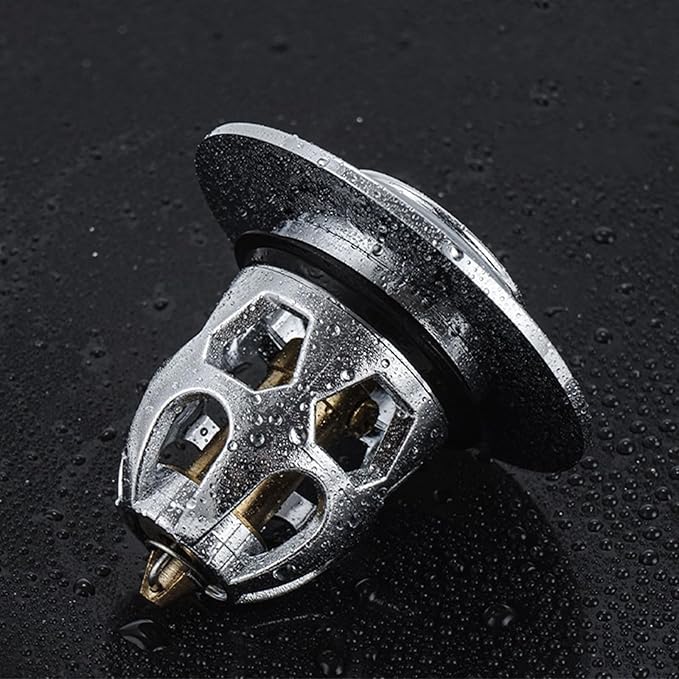 Detachable Bathtub Drain Plug Bathroom Sink Drains Plug Push-Type Bounce Drain Filter Bounce