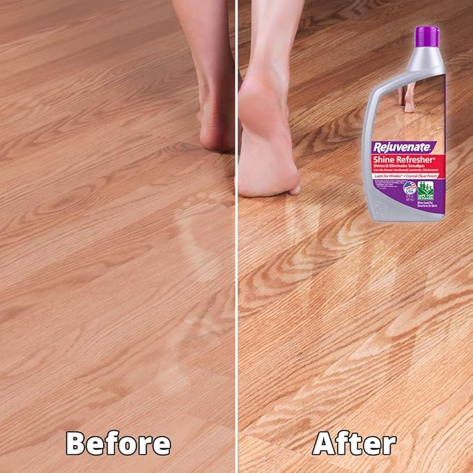 Rejuvenate Shine Refresher Hardwood Polish Restorer 32oz Cleaner 32oz