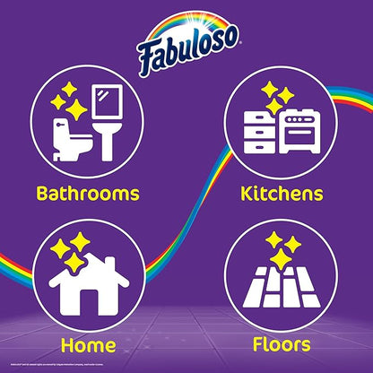 Fabuloso Brush and Dustpan Set, Compact Hand Broom Floor Sweeper with Snap-Together Storage and Hanging Hole, Quick Sweeping for Kitchen, Bathroom, Office and Car, White & Purple
