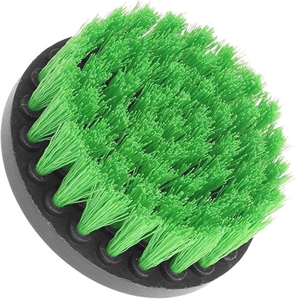 Thereisno Drill Cleaning Brushes Soft Drill Brush Attachment for Cleaning Carpet Leathers Upholstery Drill Soft Brush Replacement Drill Brush