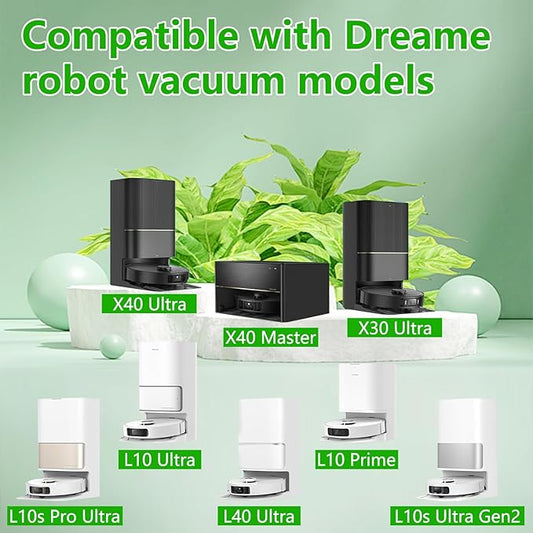 1000 ml Floor Vacuum Cleaner Detergent Refill for Dreame Cleaning Solution,Compatible with Dreame X Series and L Series Robot Vacuum and Mop.