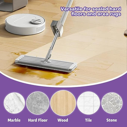 Snowlily 2 Pack Floor Cleaner Solution for Hardwood & Tile Floors, Robot Vaccum and Mop & Wet Dry Vacuum Cleaners, 1:100 Dilution Ratio