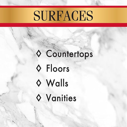 Stone Care International Daily Cleaner/Polish & Sealer Stone Care Kit for Granite, Quartz, Quartzite, Limestone Countertops - No residue, Superior Protection
