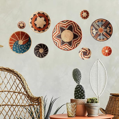 3D Wall Stickers DIY Flower Wall Decal Removable Waterproof Wall Art Decor for Bedroom Living Room Offices Home Decoration (Bohemian)