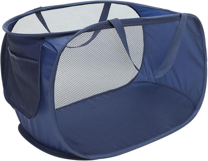 Ipetboom Foldable Mesh Laundry Hamper with Handles Large Collapsible Laundry Basket for Bedroom and Home Storage and Wire Multi Purpose Clothes and Organizer