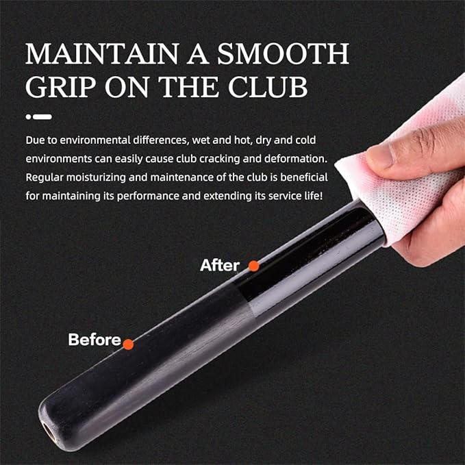 KONLLEN Billiards Billiard cue Towel - 100% Cotton Black 8-Ball Pool Cue Clean Towel Maintenance Accessories Cleaning Set Shaft Wax + Cleaning Powder +