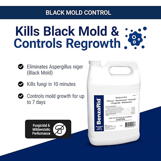 Hospital Disinfectant Sanitizer & Virucide | Kills 99.99% of COVID-19, Avian Flu H1N1,H1N2, H5N1, SARS, Bloodborne Pathogens, Staph, Bacteria & Mold | EPA Reg. | Child & Pet Safe 1 Gal