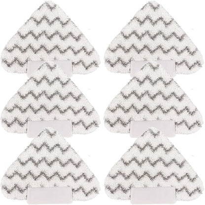 Sgizoku Triangle Steam Mop Replacement Pads for Shark Lift-Away Pro Steam Pocket Mop and Shark Genius Steam Pocket Mop System S3973D S3973 S5003D S6002 Vacuum Cleaner (6 Pack)