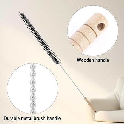 Radiator Cleaner Brush, Dryer Cleaner Vent Brush 77cm Flexible Lint Brushs Refrigerator Condenser Coil Brushes Long Handled Radiator Brushes Radiators Cleaning Supplies