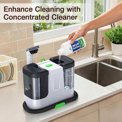 LABIGO Upholstery & Couch Cleaner Machine, 18Kpa Portable Carpet Cleaner Machine for Deep Cleaning, Spot Cleaner and Carpet Shampooer for Pet Messes, Rug, Furniture, Mattress, Sofa, Stairs & Car