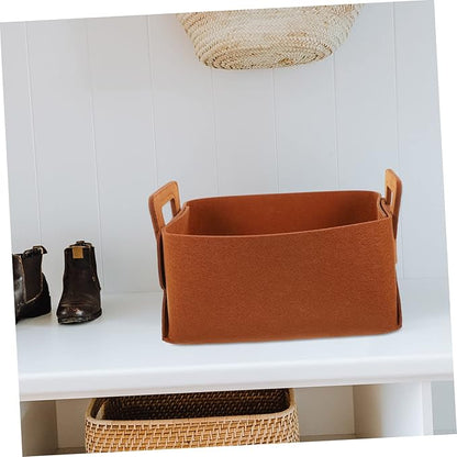 Vaguelly Foldable Laundry Hamper Space Saving Dirty Clothes Basket Sturdy Handles Portable and Decorative Storage Organizer for Bedroom Bathroom and Travel
