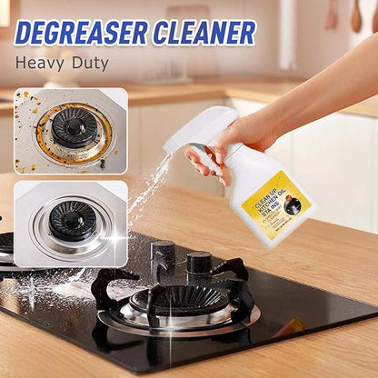 Kitchen Heavy Oil Cleaner Spray, 2026 New All Purpose Kitchens Heavy Oil Cleaning Agent, Multipurpose Kitchen Cleaner Spray for Countertops, Stovetop, Ovens and Appliances (3pcs)