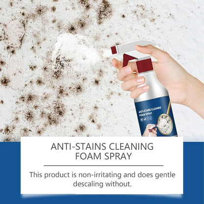 Power Foam Bathroom Cleaner Spray - No-Scrub Stain Remover for Tiles, Grout & Surfaces | Safe on Finishes | Eliminates Soap Scum, Limescale & Odors Household Wall Multi-Functional Cleaner 4oz
