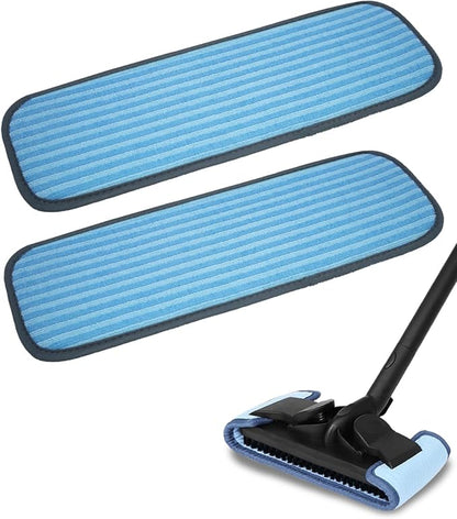 Steam Mop Replacement Pads Compatible with Wagner 915e Steam Cleaner for Home, Steam Cleaner Pads Compatilbe with TVD/STEAMBOT and Other Steamer Mop, Double-Sided Use Steam Pads (2 Pack)