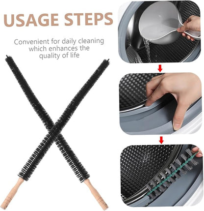 Dryer Vent Cleaning Brush Lint Brush for Dryer Washing Machine Cleaner Long Handle Easy Maneuverability