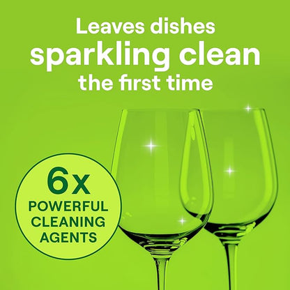 Seventh Generation Power Plus Dishwasher Detergent Packs Fresh Citrus scent Pack of 5 for sparkling dishes Dishwasher tabs 40 count