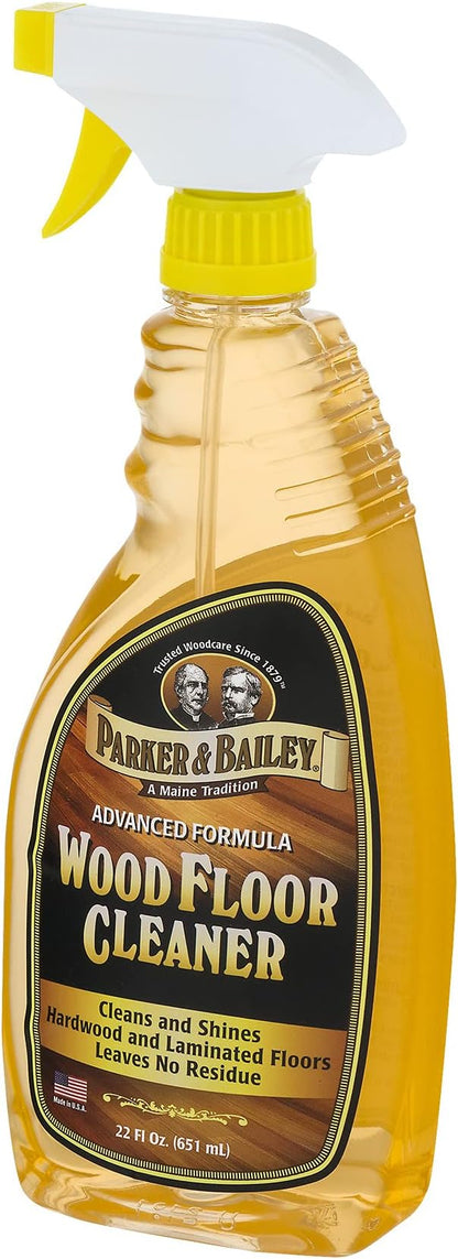 Parker & Bailey Wood Floor Cleaner 22 oz. - 2 Pack Premium Hardwood Floor Cleaners