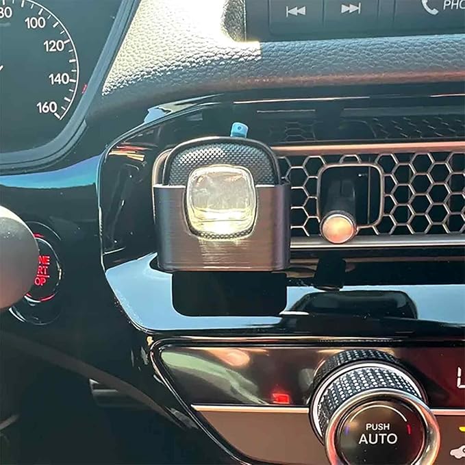 Car air vent fragrance adapter for Civic - Compatible with Febreze car air fresheners, compatible with CRV models - Hexagonal grille-style air vent adapter