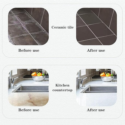 Marble Polishing Paste, Granite Cleaner Countertop, Marble Polish, No Machine Needed - Professional Polish Compound for Granite, Marble, Quartz & Stone | Restores & Enhances Shine (2.2LB)