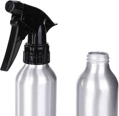 DOWEI 250ml Aluminum Empty Spray Bottles,2pcs Reliable Sprayer Empty Spray Bottles 250ml Aluminum Bottle for Hairdressing Tattooing Green Soap Flowers Water Sprayer Tool