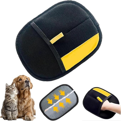 Purepath Hair Removal Glove, Pet Hair Removal Glove for Dogs & Cats, Pure Path Hair Remover Glove for Pet, Electrostatic Pet Hair Gloves for Clothing, Bed, Couch, Carpet, Car Seat (1)