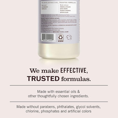 Mrs. MEYER'S CLEAN DAY Multi-Surface Cleaner Concentrate, Use to Clean Floors, Tile, Counters, Lavender, 32 fl. oz