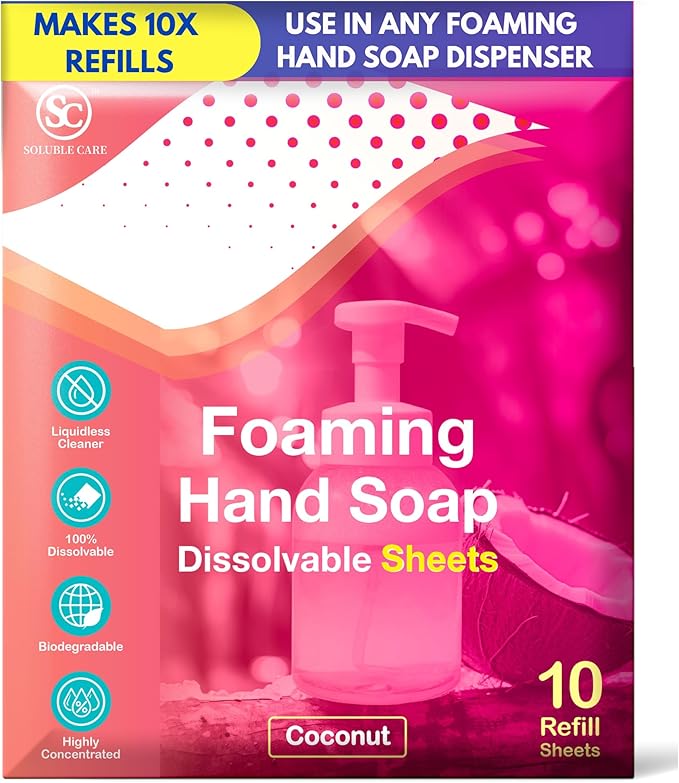 Whole House Cleaning Sheet 5-Pack Bundle | Toilet Cleaner, Laundry Sheets, Floor Cleaner, All-Purpose Spray & Foaming Hand Soap - 120 Sheets
