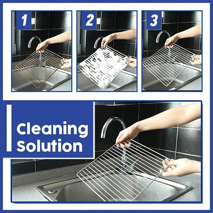 Kitchen All-Purpose Bubble Cleaner,Grease Cleaner Foam Spray,Multifunctional Foam Cleaner,Stubborn Grease & Grime Remover for Hood,Pots,Grill,Sink