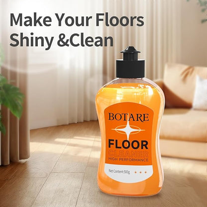 Floor Cleaner For Mopping, Cleaning Supplies For Wood Tile Laminate Hardwood Floor Solution Liquid, Orange 17.6 Fl Oz Each(3 Bottle)