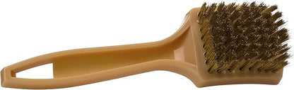 Stephanie Imports Made in USA 8" Brass White Wall, Tire Brush & Paint Stripper