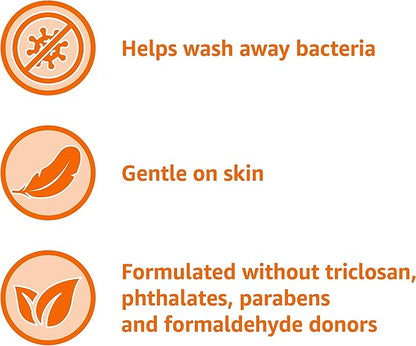 Amazon Basics Liquid Hand Soap Refill, Mango and Coconut Water Scent, Triclosan-Free, Dermatologist Tested, pH Balanced, Paraben-Free, 50 Fl Oz (Pack of 1) (Previously Solimo)
