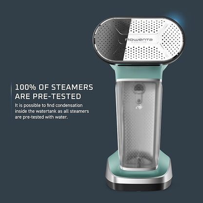 Rowenta Handheld Steamer for Clothes, Pure Force 2in1 Steamer & Iron, 1875W, Vertical/Horizonal Steaming & Ironing, Lightweight, Auto-off, XL power, 1875 Watts, DR8822