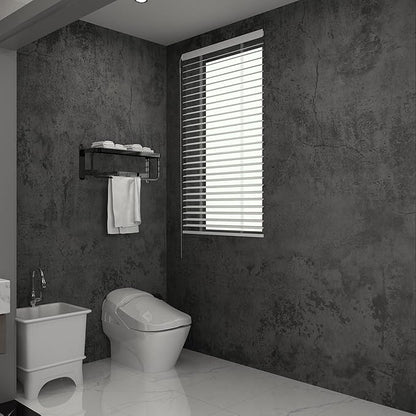 3YECAO 16"×118" Thick Blue Grey Peel and Stick Concrete Wallpaper 3d Faux Gray Concrete Contact Paper Vinyl Wrap DIY Self Adhesive Matte Grey Cement Wallpaper Tile Sticker for Countertops Walls Drawer