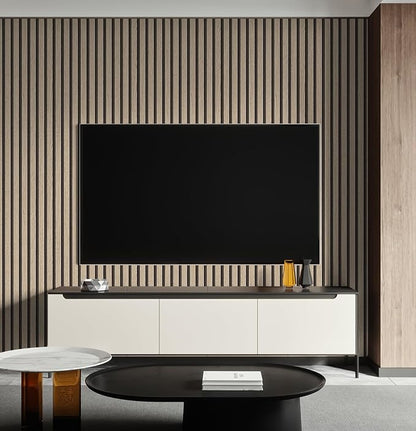 myforHD Wallpaper Peel and Stick Wood Grating Stripe Self-Adhesive Wallpaper Faux Wood Contact Paper Wood Slats Self Adhesive Wall Paper PVC Vinyl Film Removable Waterproof 17.3" x 236"