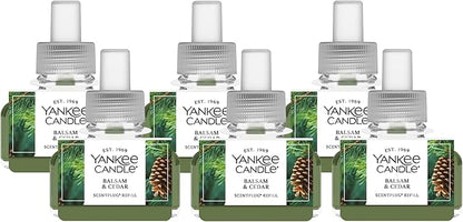 Yankee Candle Balsam & Cedar ScentPlug Refills (Pack of 6)