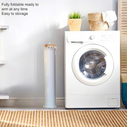 Tripod Clothes Drying Rack, Garment Rack Portable and Foldable Space Saving Laundry Drying Rack - Drying Rack Clothing Floor Folding Balcony Bedroom Household