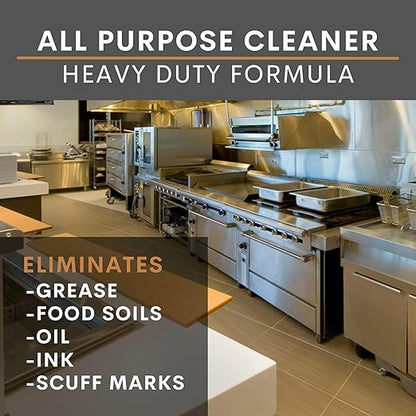 Spitfire Diversey SC 95891789 RTU Liquid Power All-Purpose Cleaner, Heavy Duty Degreaser for Shops & Kitchens, Pine Scent, Ready-to-Use Capped, 32-Ounce