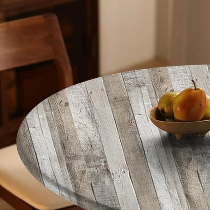 LXCREAT Faux Wood Butcher Block Contact Paper Shiplap Peel and Stick Wallpaper 17.5"X394", Natural Grey Wooden Self Adhesive Removable Vintage Wallpaper for Shelf Kitchen Home Walls Decoration
