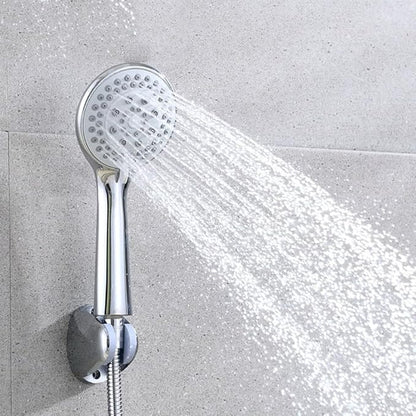 Shower Head - High Pressure 5 Setting Shower Heads, Multi-Functional Chrome Finished Bathroom Rainfall Shower Head With Handheld Spray & 5Ft Shower Hose For Luxury Shower Experience
