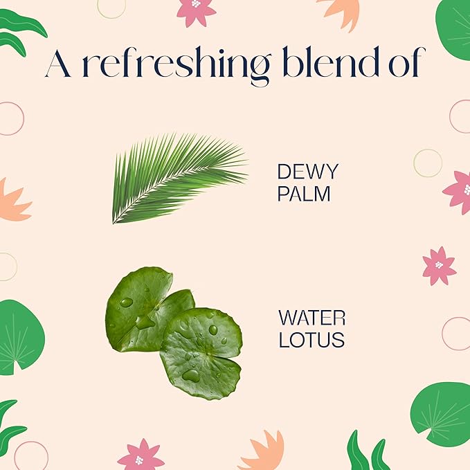 Glade PlugIns Refills Air Freshener, Lush Greens & Water Lotus, Scented and Essential Oils for Home and Bathroom, 0.67 Fl Oz, 5 Count