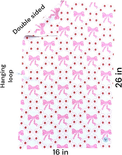 || 3 Pack|| Double Sided || Not Your Ordinary Dish Towels || Waffle Weave Microfiber|| Highly Absorbent || Hanging Loop || Dish Cloths || Modern || Designer Prints || Valentines