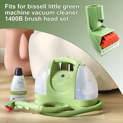 1400B Little Green Machine Multi-Purpose Tools Brush for Bissell Little-Green Upright & Portable Carpet Cleaners 1400B 1425 3860 4075 1400W 1400 1844 2290A(1Brush+2Brush)