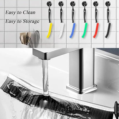 TuTuYa 11PCS Crevice Cleaning Brush Set, Hard Bristle Gap Cleaning Kit for Groove, Window, Tiles, Corner, Faucet, Bathroom, Kitchen, Stove, Pot
