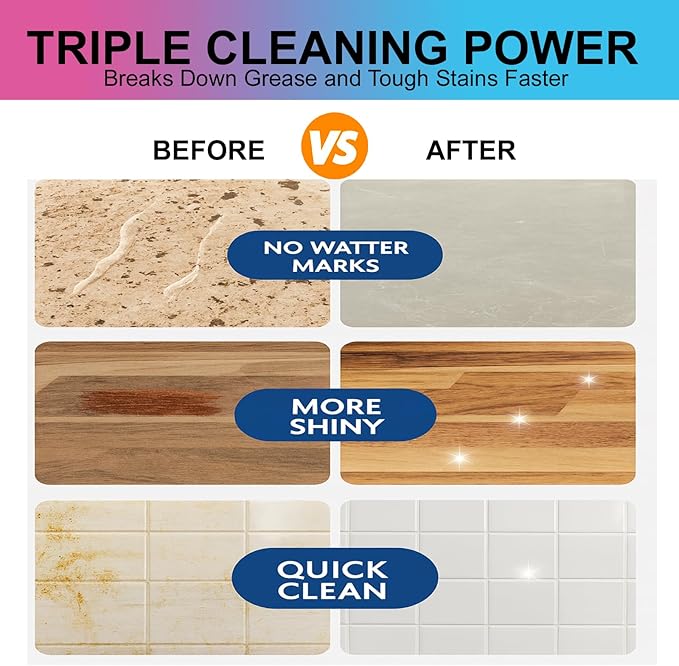 Tineco Cleaning Solution Compatible – 4 Pack (500ml Each, 2L Total) Tineco Floor Cleaner Refill, Multi-Surface Floor Cleaning Solution for iFloor & Floor One, Residue-Free & Pet Safe