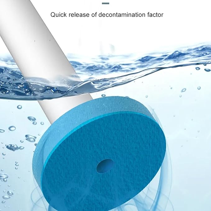 Toilet Cleaner Brush - Toilet Bowl Brush, Toilet Brush for Wall | Deep Clean Toilet Bowl Scrubber, dureble Bristles Ergonomic Handle Compact Design, Bathroom Cleaning Tool, Hygienic Storage Solution