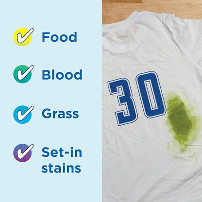 Clorox 2 for Colors Stain Remover & Laundry Additive, Free and Clear, 66 Fl Oz (Pack May Vary)