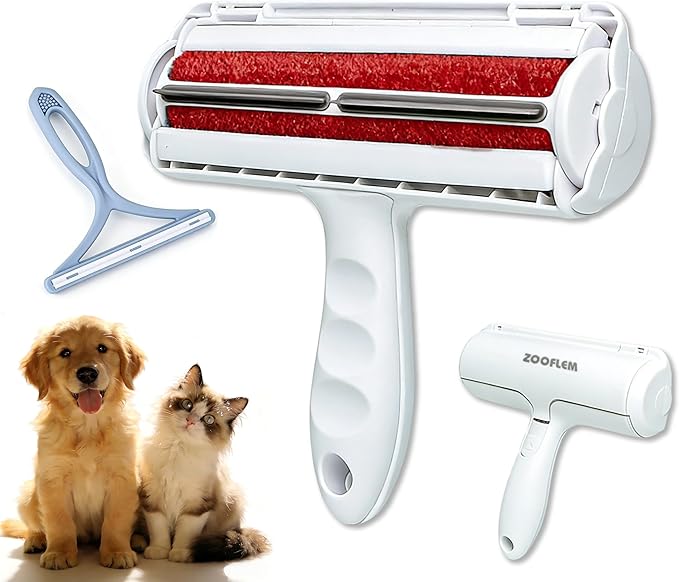 Pet Hair Remover Roller, a Reusable pet Hair Removal Tool, Suitable for Sofas, Furniture, Carpets, Cars, and Bedding for Removing cat and Dog Hair