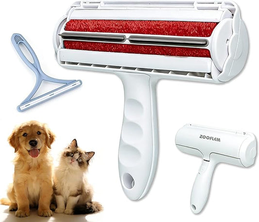 Pet Hair Remover Roller, a Reusable pet Hair Removal Tool, Suitable for Sofas, Furniture, Carpets, Cars, and Bedding for Removing cat and Dog Hair