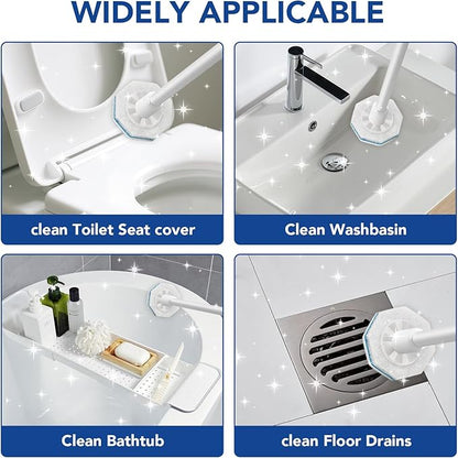 50 Count Disposable Toilet Wand Refills for Clorox, Compatible with Clorox Toilet Wand for Bathroom Cleaning