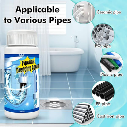 Wild Tornado Sink and Drain Cleaner,Powerful Pipeline Dredging Agent,Drain Clog Remover for for Quick Unclogs Bathroom and Kitchen Sinks,Drains